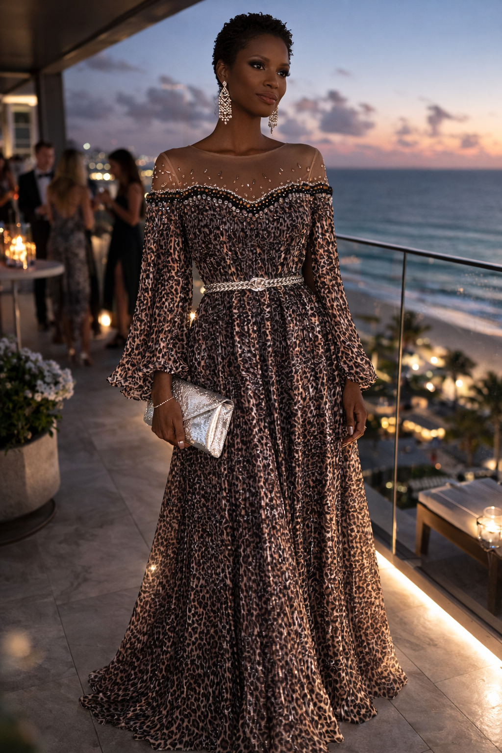 Wild Grace Crystal Gown