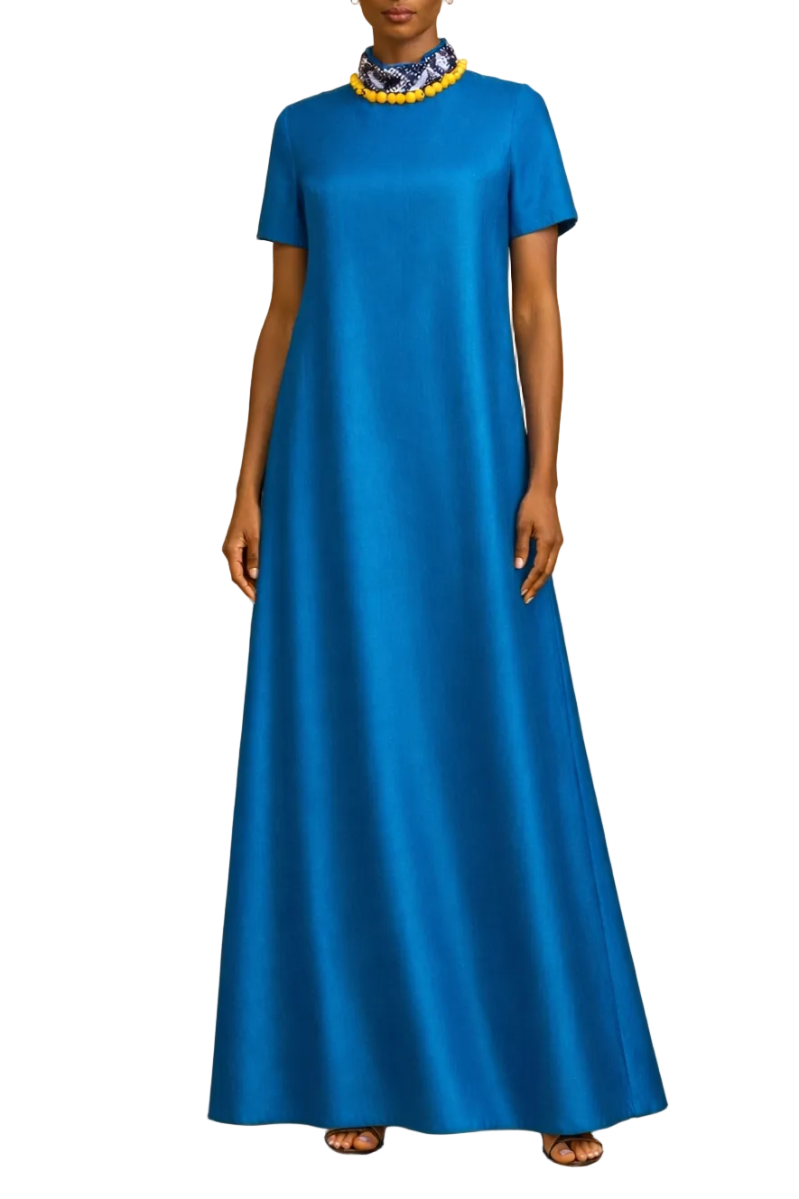 Dewu Beaded A-Line Maxi Dress